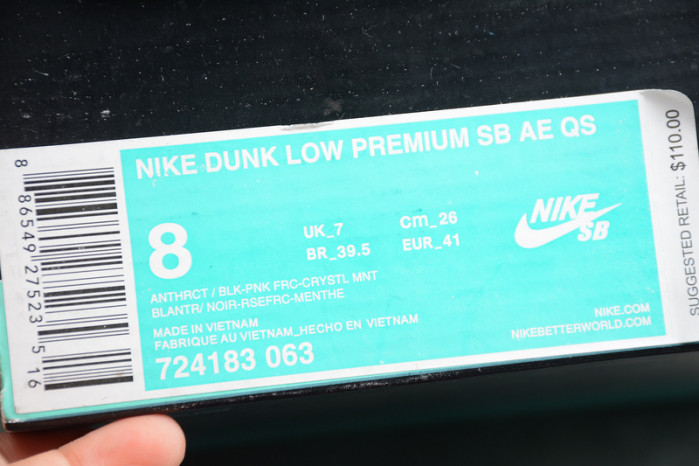 Nike Dunk SB Low Premier "Northern Lights"724183-063