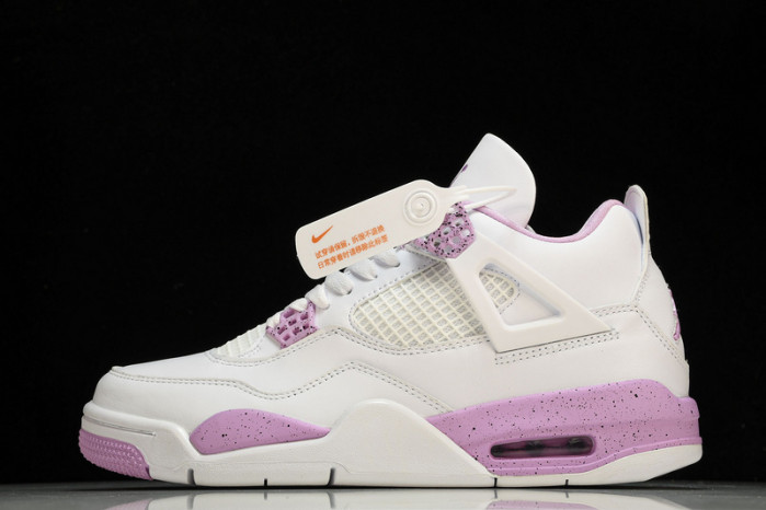 Air Jordan 4 Retro  White Pink CT8527-116
