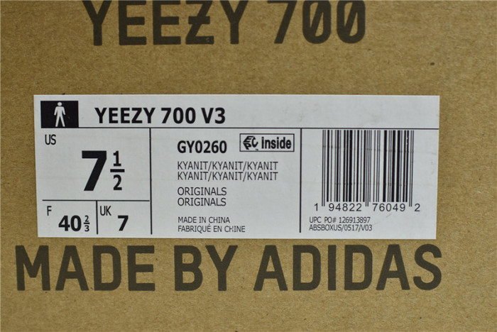 Adidas Yeezy 700 V3 GY0260