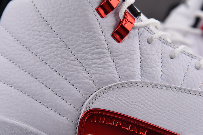 Air Jordan 12 Twist White University Red CT8013-106