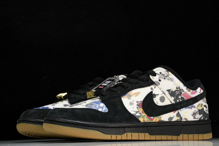 Dunk SB Supreme × Nike Dunk Low “Rammellzee”  FD8778-001