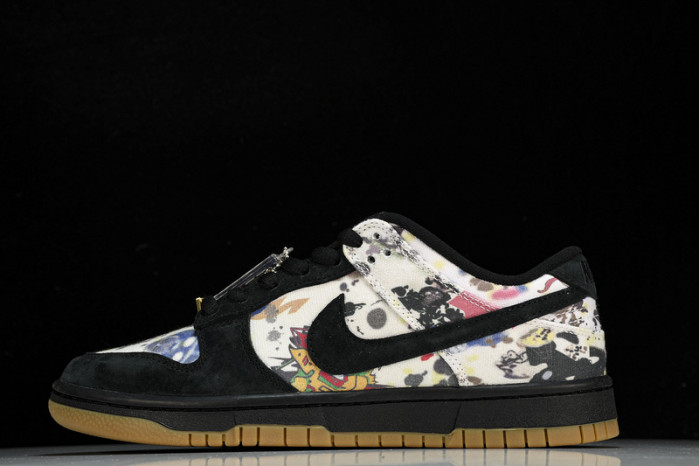 Dunk SB Supreme × Nike Dunk Low “Rammellzee”  FD8778-001