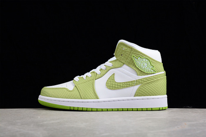 Air Jordan 1 Mid SE "Green Python" DV2959-113