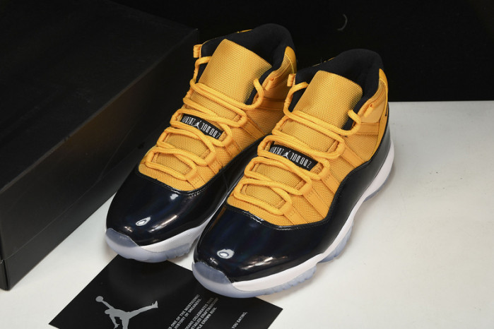 Air Jordan 11 Retro "Black Yellow" CT8012-118