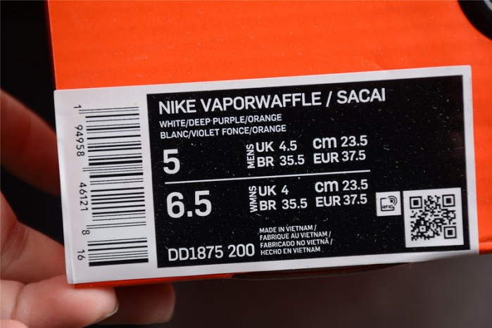 Nike Vaporwaffle sacai Sesame Blue Void DD1875-200