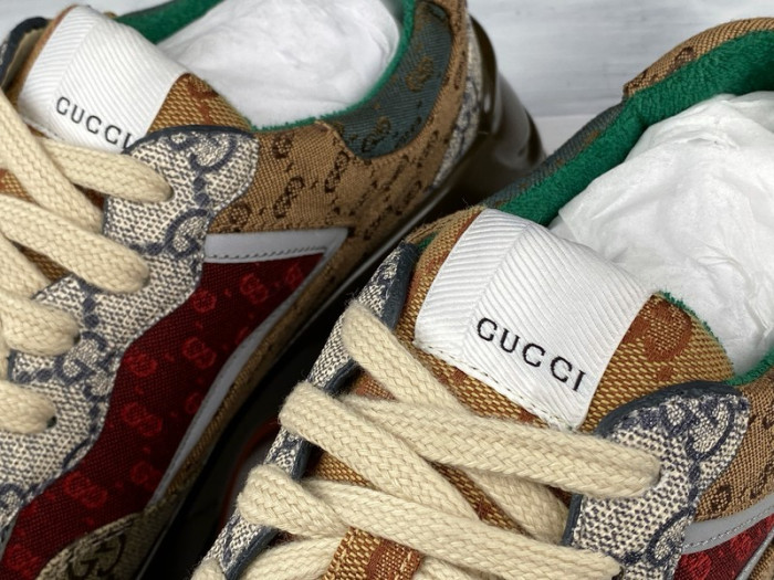 GUCC Rhyton Vintage Trainer Sneaker 620185 99WG0 6060