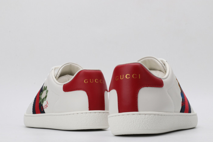 GUCC Ace Embroidered Low-Top Sneaker
