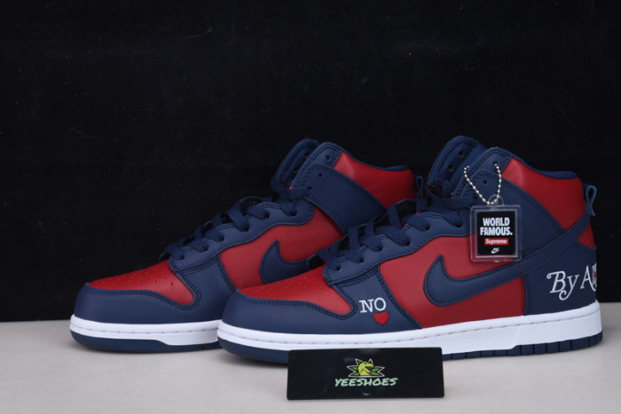 Supreme × Nike SB Dunk High DN3741-600